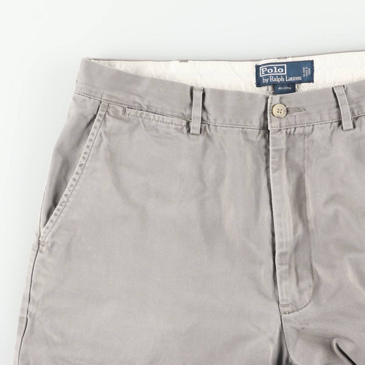 Ralph Lauren POLO by Ralph Lauren Chino Pants Men's W35 equivalent cotton gray type Vintage Second Hand