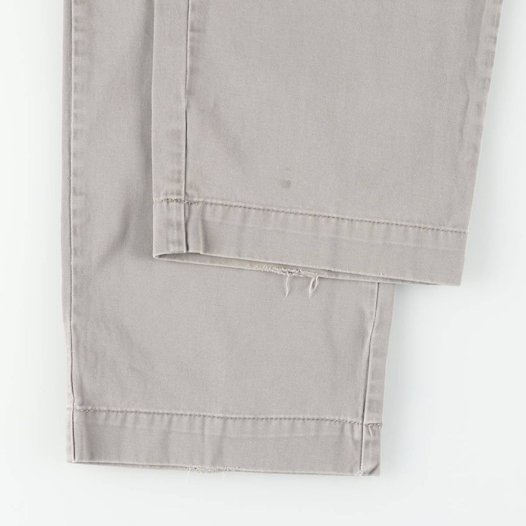 Ralph Lauren POLO by Ralph Lauren Chino Pants Men's W35 equivalent cotton gray type Vintage Second Hand