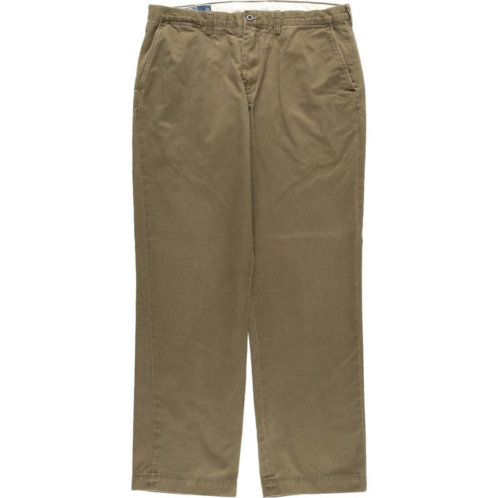 Ralph Lauren POLO by Ralph Lauren PRESTONPANT chino pants, men's size W36 cotton brown type Vintage Second Hand