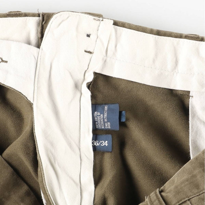 Ralph Lauren POLO by Ralph Lauren PRESTONPANT chino pants, men's size W36 cotton brown type Vintage Second Hand