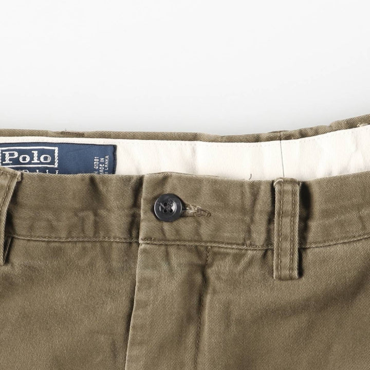 Ralph Lauren POLO by Ralph Lauren PRESTONPANT chino pants, men's size W36 cotton brown type Vintage Second Hand