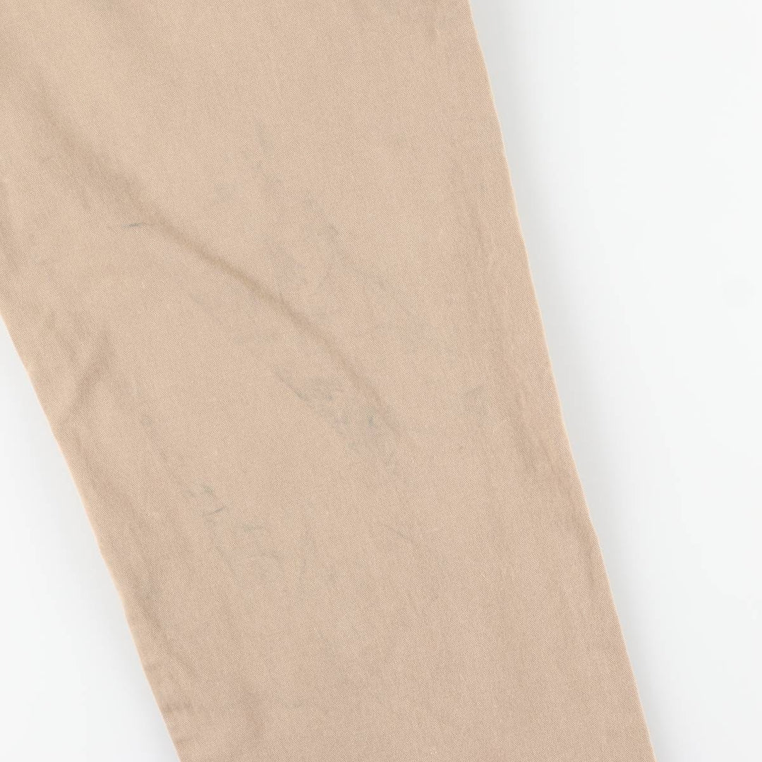 Ralph Lauren POLO by Ralph Lauren Chino Pants Men's W34 equivalent cotton beige type brown Vintage Second Hand