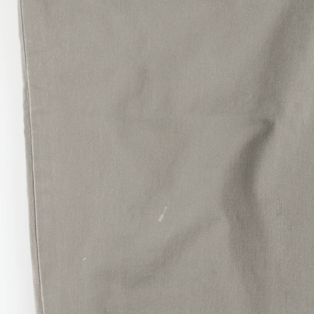 Ralph Lauren POLO by Ralph Lauren ANDREW PANT, two-pleat chino pants, men's, W35 equivalent cotton Charcoal Vintage Second Hand