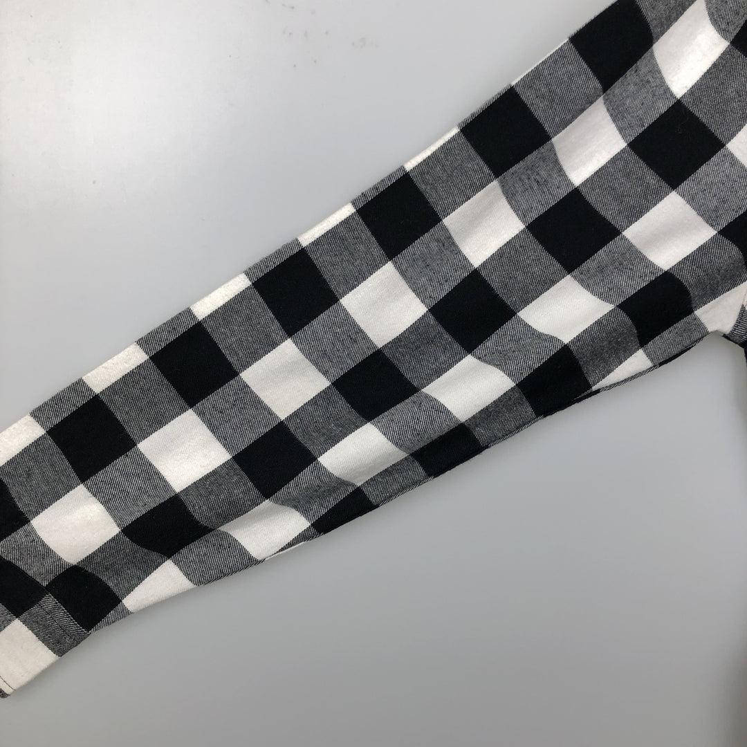 Levi's Long Sleeve Light Flannel Check Shirt, Men's Size XL cotton white type Vintage Second Hand