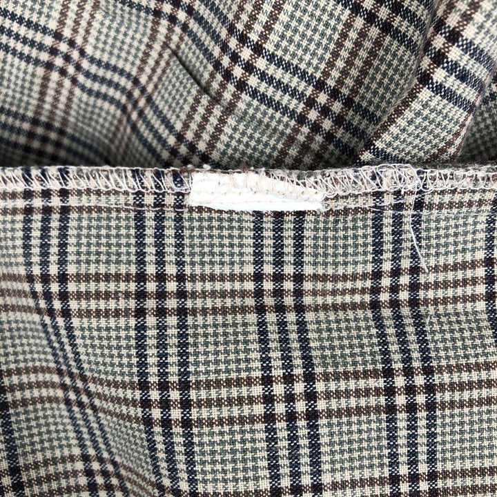 90'S - Vintage Levi's Gun Club Check Long Sleeve Button-Down Check Shirt, Men's Size Medium unclear brown type Vintage Second Hand