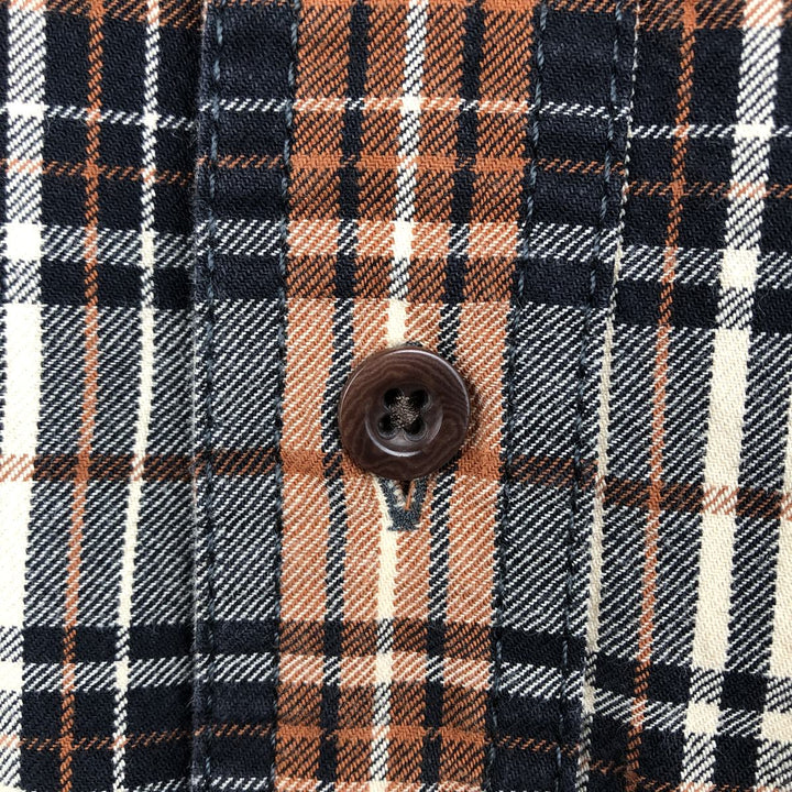 Filson Long Sleeve Cotton Check Shirt, Men's Size Small cotton black type Vintage Second Hand