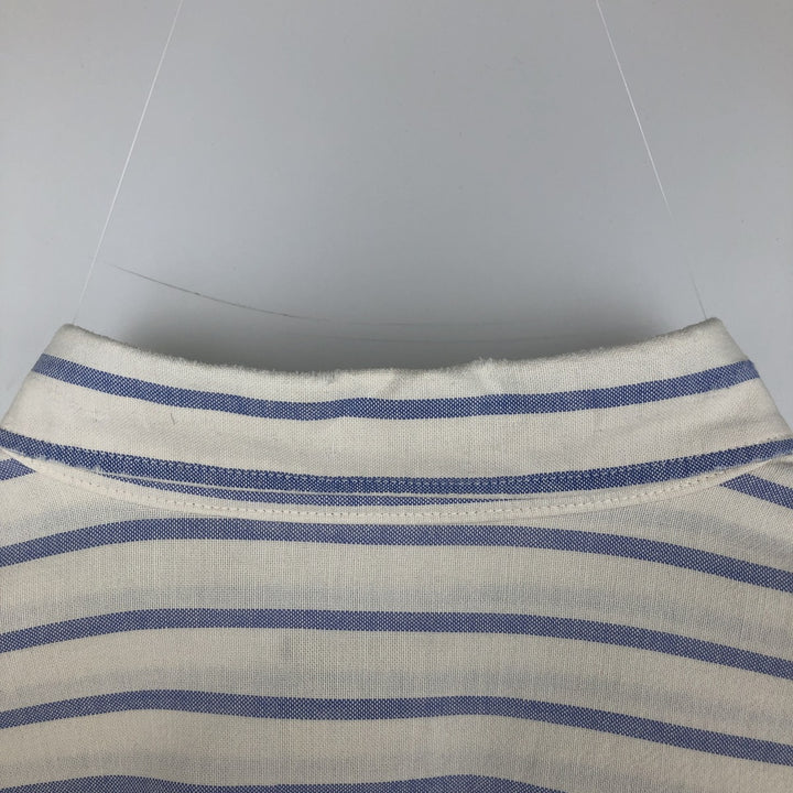 90'S Vintage GAP Long Sleeve Button-Down Striped Shirt, Made in Canada, Men's Size XL cotton white type Vintage Second Hand