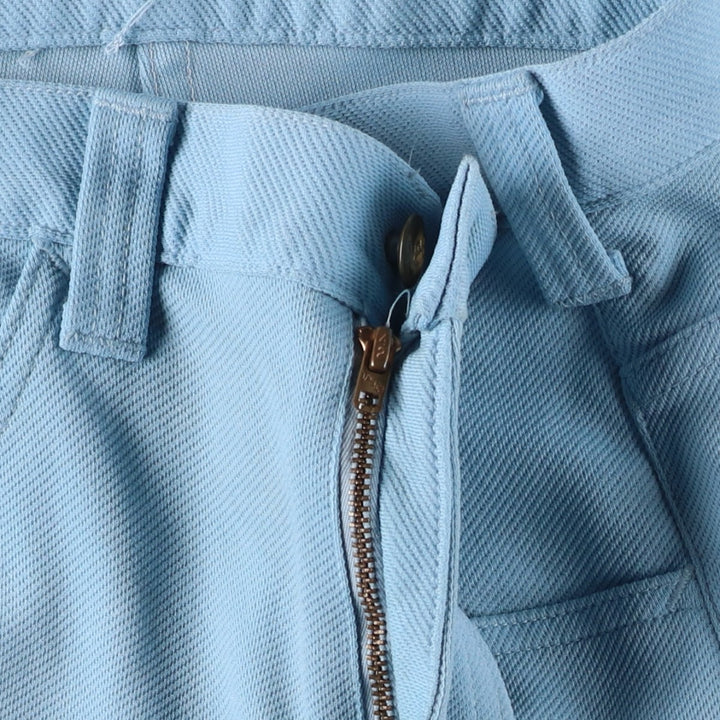 Vintage 1970'S Lee Leens flare slacks, made in the USA, women's size XL (w31). unclear Blue type light blue Vintage Second Hand