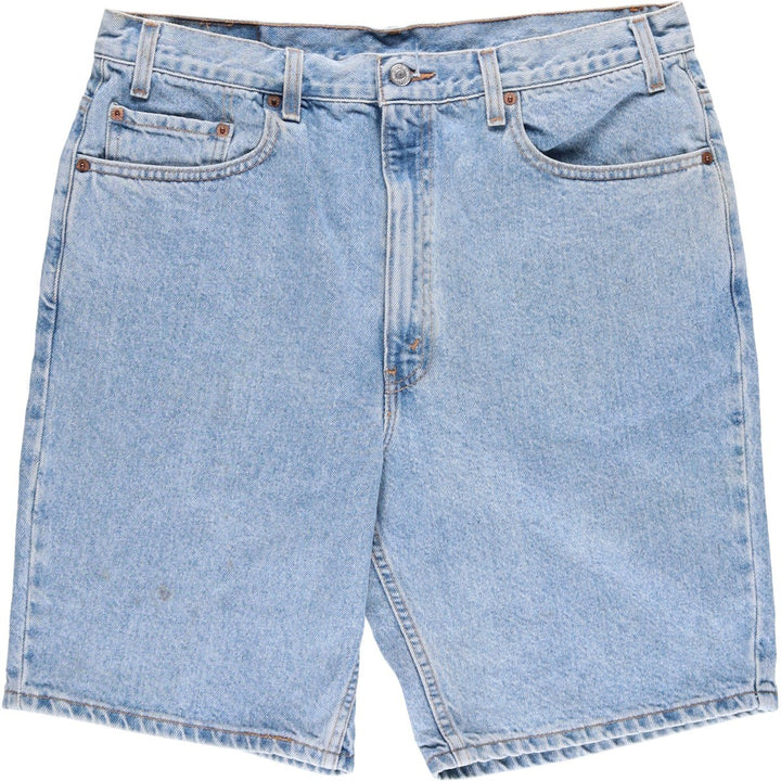 2000'S Levi's 505 Regular Fit Denim Shorts, Men's Size 36 cotton blue type Vintage Second Hand