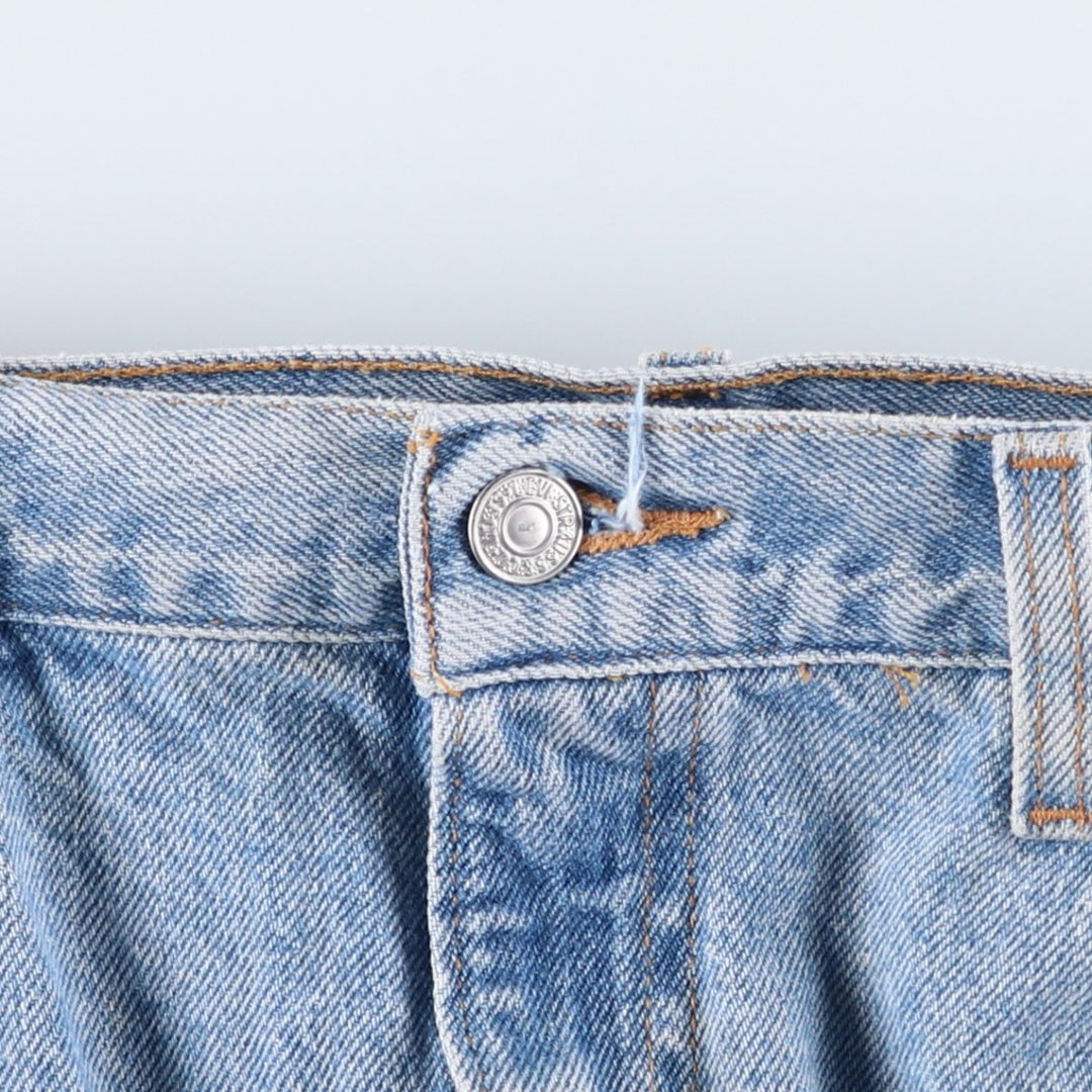 2000'S Levi's 505 Regular Fit Denim Shorts, Men's Size 36 cotton blue type Vintage Second Hand