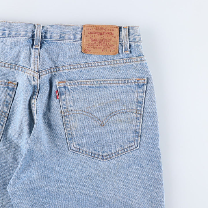 2000'S Levi's 505 Regular Fit Denim Shorts, Men's Size 36 cotton blue type Vintage Second Hand