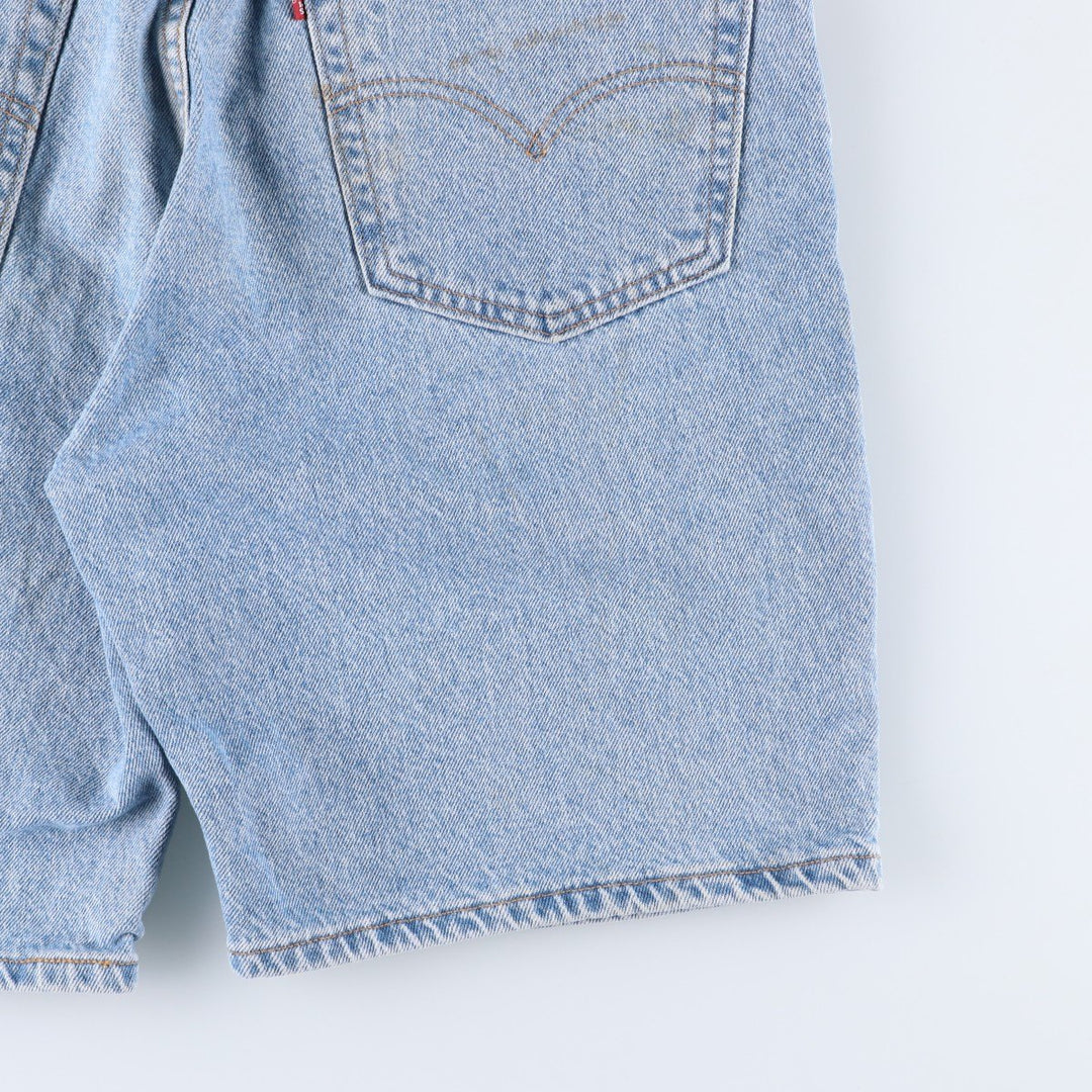 2000'S Levi's 505 Regular Fit Denim Shorts, Men's Size 36 cotton blue type Vintage Second Hand