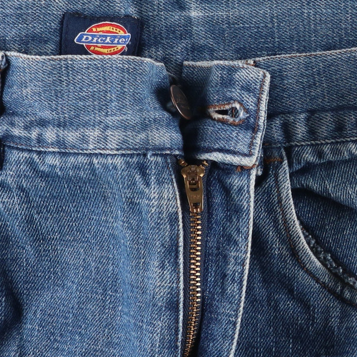 Dickies denim painter shorts, half pants, men's size w34 cotton blue type Vintage Second Hand