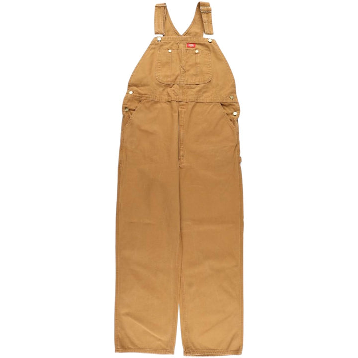 Dickies Duck Overalls Men's Size W38 cotton brown type Vintage Second Hand