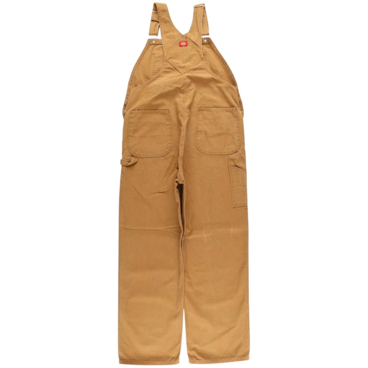 Dickies Duck Overalls Men's Size W38 cotton brown type Vintage Second Hand