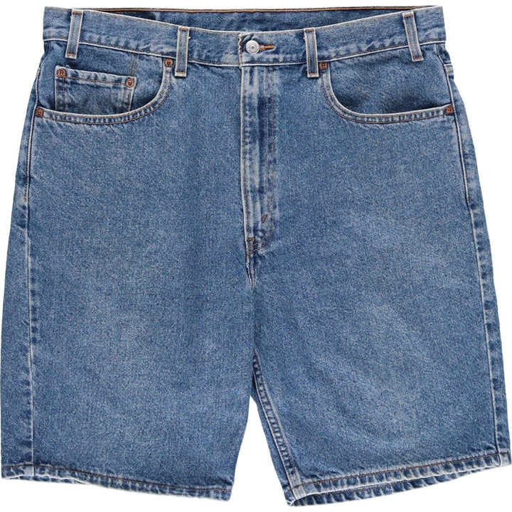 2000'S Levi's 505 Regular Fit Denim Shorts, Men's Size 37 cotton blue type Vintage Second Hand