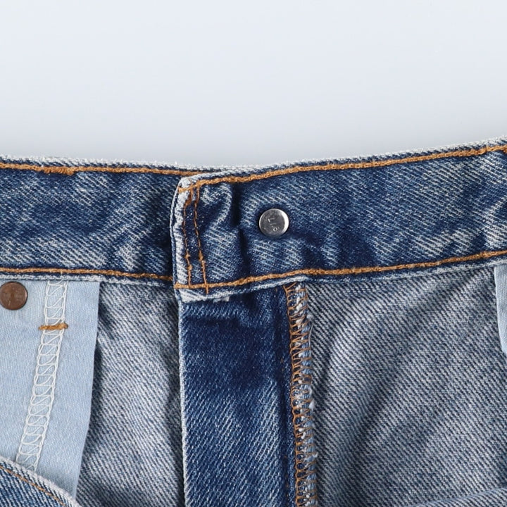 2000'S Levi's 505 Regular Fit Denim Shorts, Men's Size 37 cotton blue type Vintage Second Hand