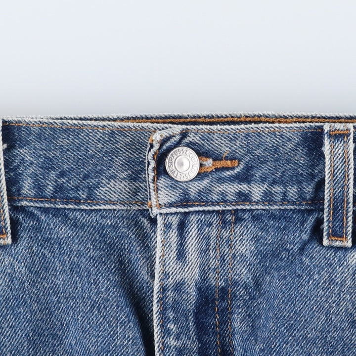 2000'S Levi's 505 Regular Fit Denim Shorts, Men's Size 37 cotton blue type Vintage Second Hand