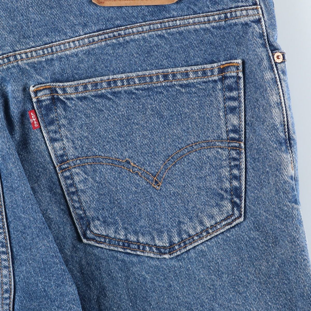 2000'S Levi's 505 Regular Fit Denim Shorts, Men's Size 37 cotton blue type Vintage Second Hand
