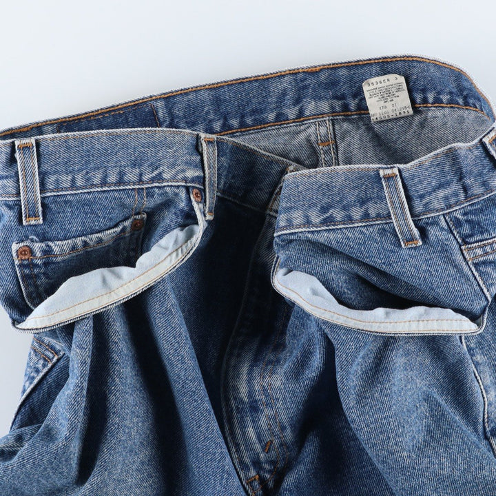 2000'S Levi's 505 Regular Fit Denim Shorts, Men's Size 37 cotton blue type Vintage Second Hand