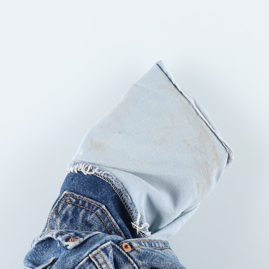 2000'S Levi's 505 Regular Fit Denim Shorts, Men's Size 37 cotton blue type Vintage Second Hand