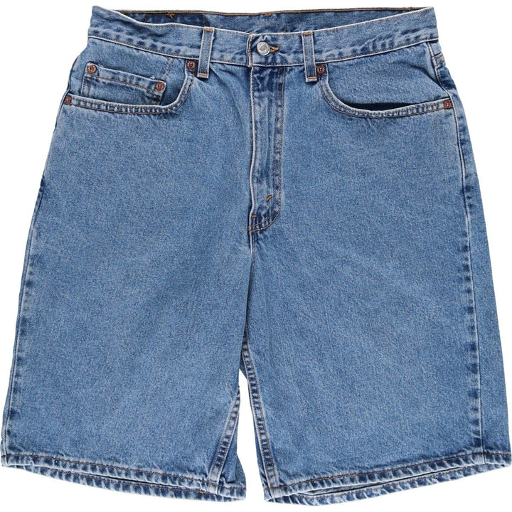 Levi's 550 Denim Shorts, Half Pants, Men's Size W33 unclear blue type Vintage Second Hand