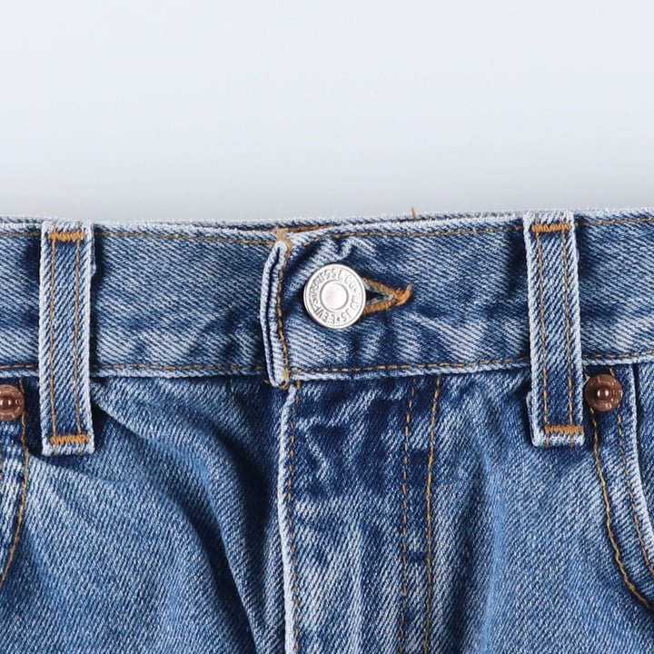 Levi's 550 Denim Shorts, Half Pants, Men's Size W33 unclear blue type Vintage Second Hand