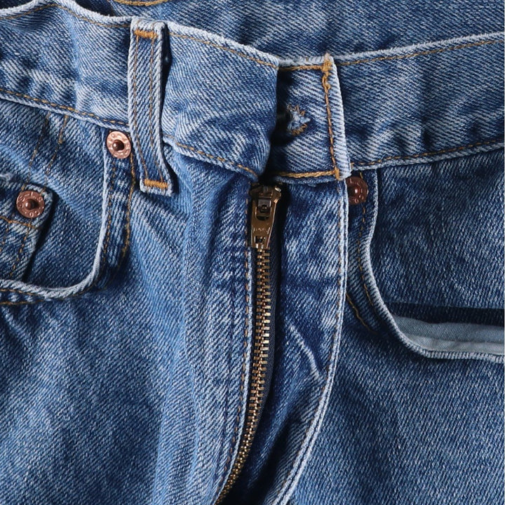 Levi's 550 Denim Shorts, Half Pants, Men's Size W33 unclear blue type Vintage Second Hand