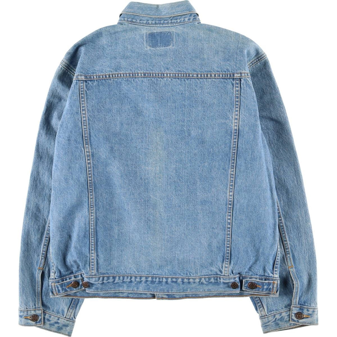 Levi's denim jacket, denim jacket, men's size L cotton blue type Vintage Second Hand