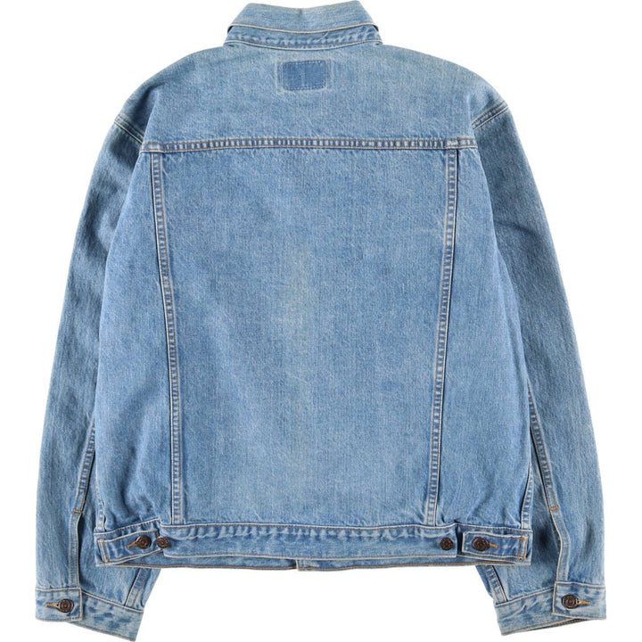 Levi's denim jacket, denim jacket, men's size L cotton blue type Vintage Second Hand