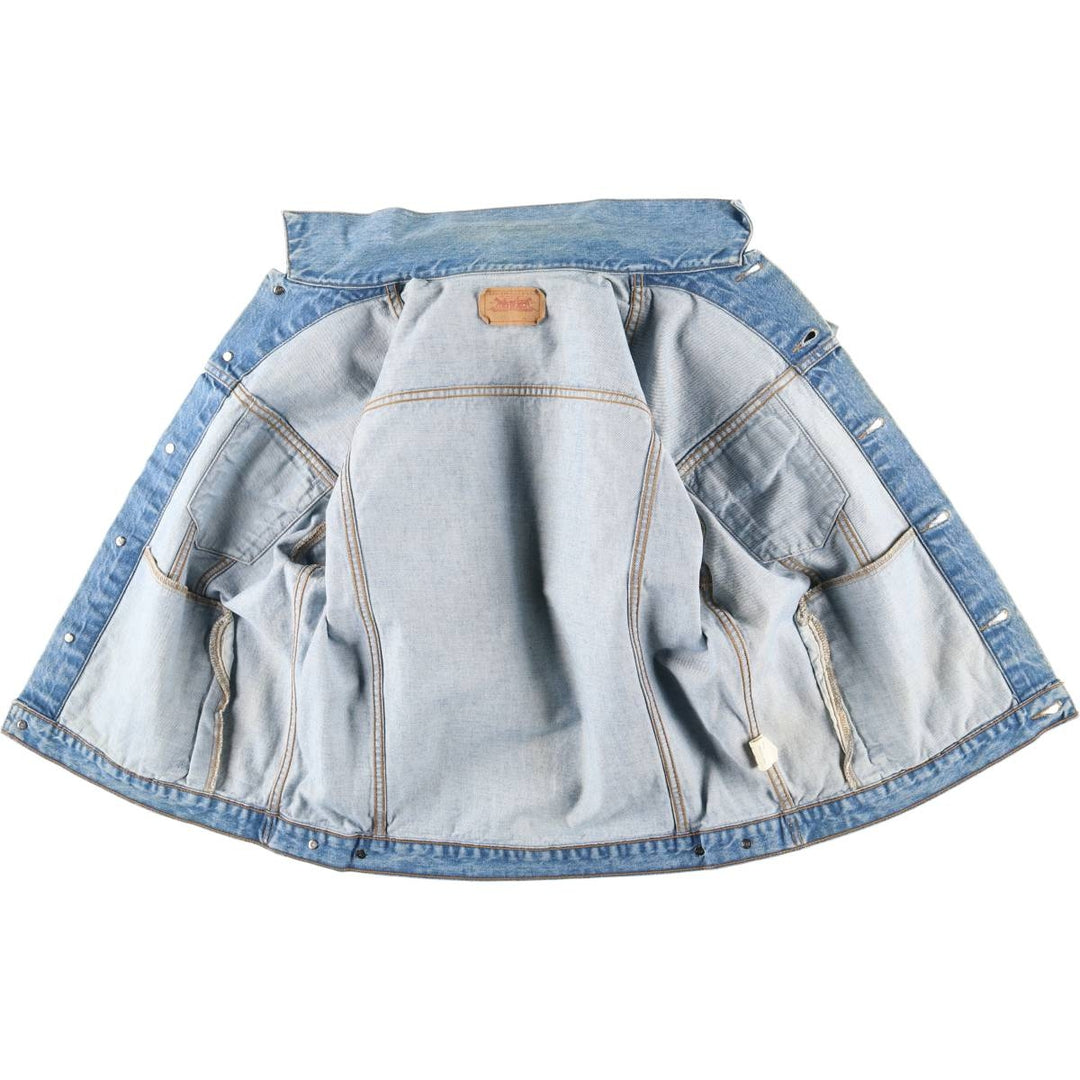 Levi's denim jacket, denim jacket, men's size L cotton blue type Vintage Second Hand