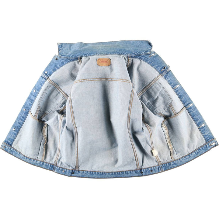 Levi's denim jacket, denim jacket, men's size L cotton blue type Vintage Second Hand