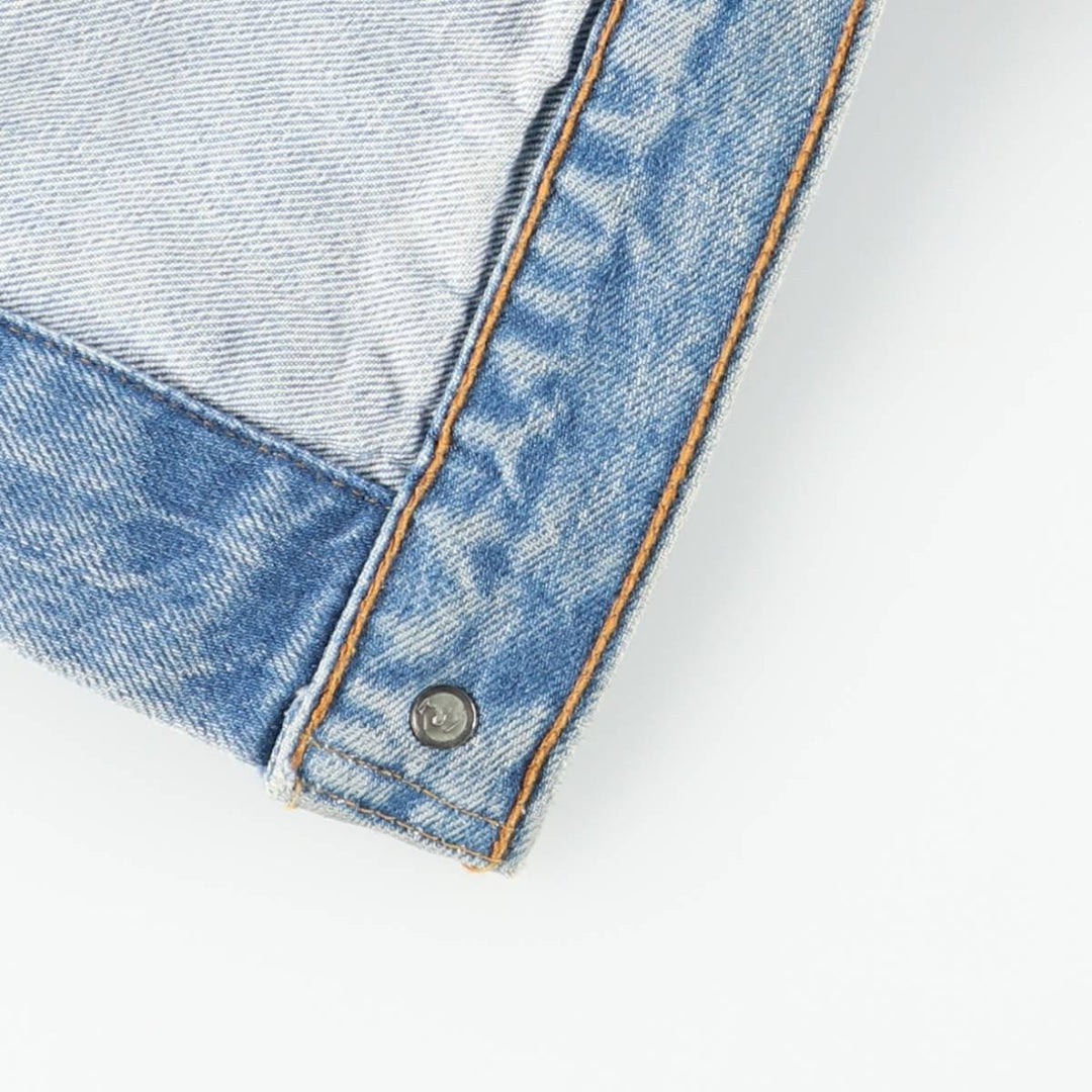 Levi's denim jacket, denim jacket, men's size L cotton blue type Vintage Second Hand