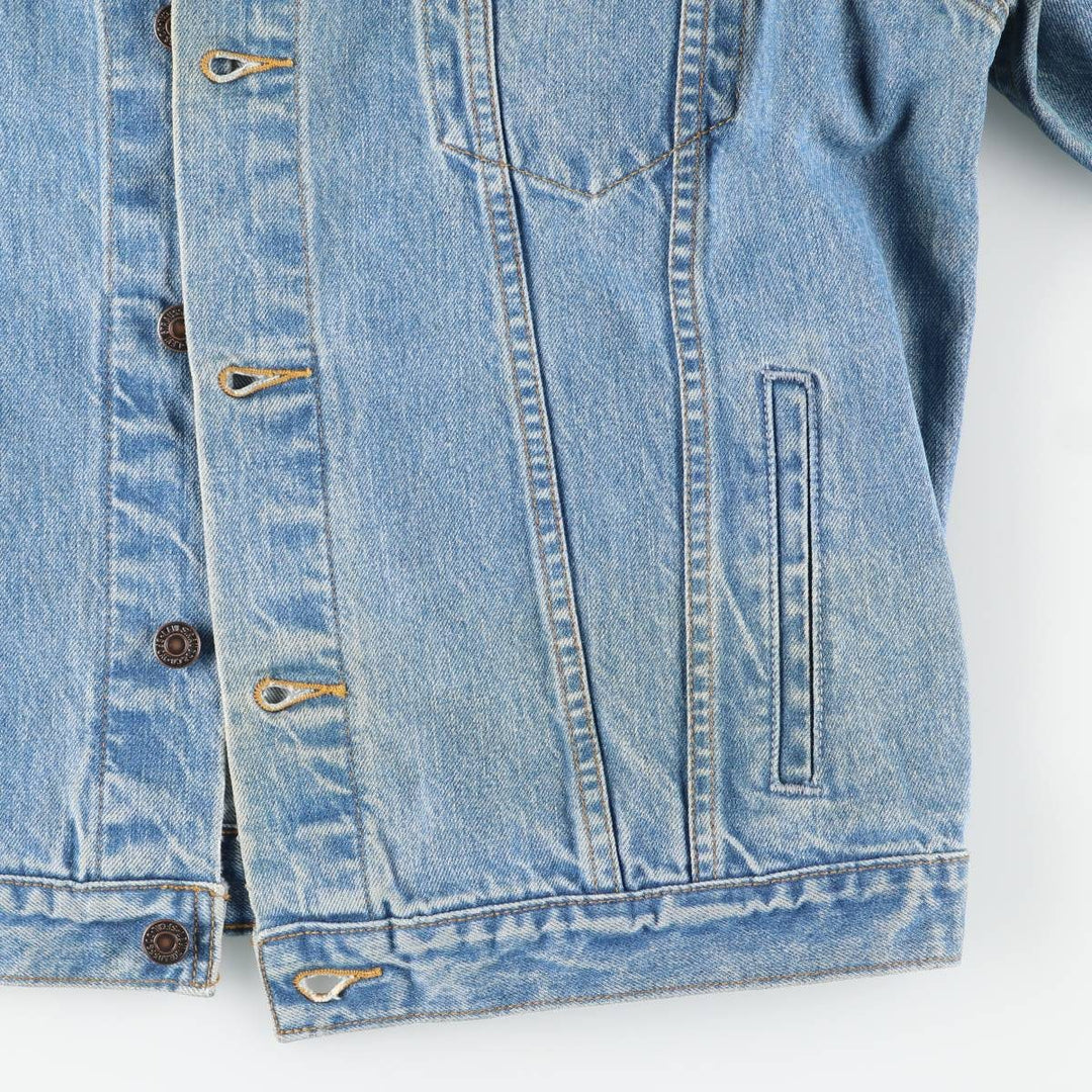 Levi's denim jacket, denim jacket, men's size L cotton blue type Vintage Second Hand