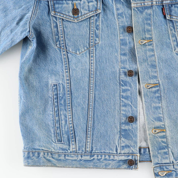 Levi's denim jacket, denim jacket, men's size L cotton blue type Vintage Second Hand