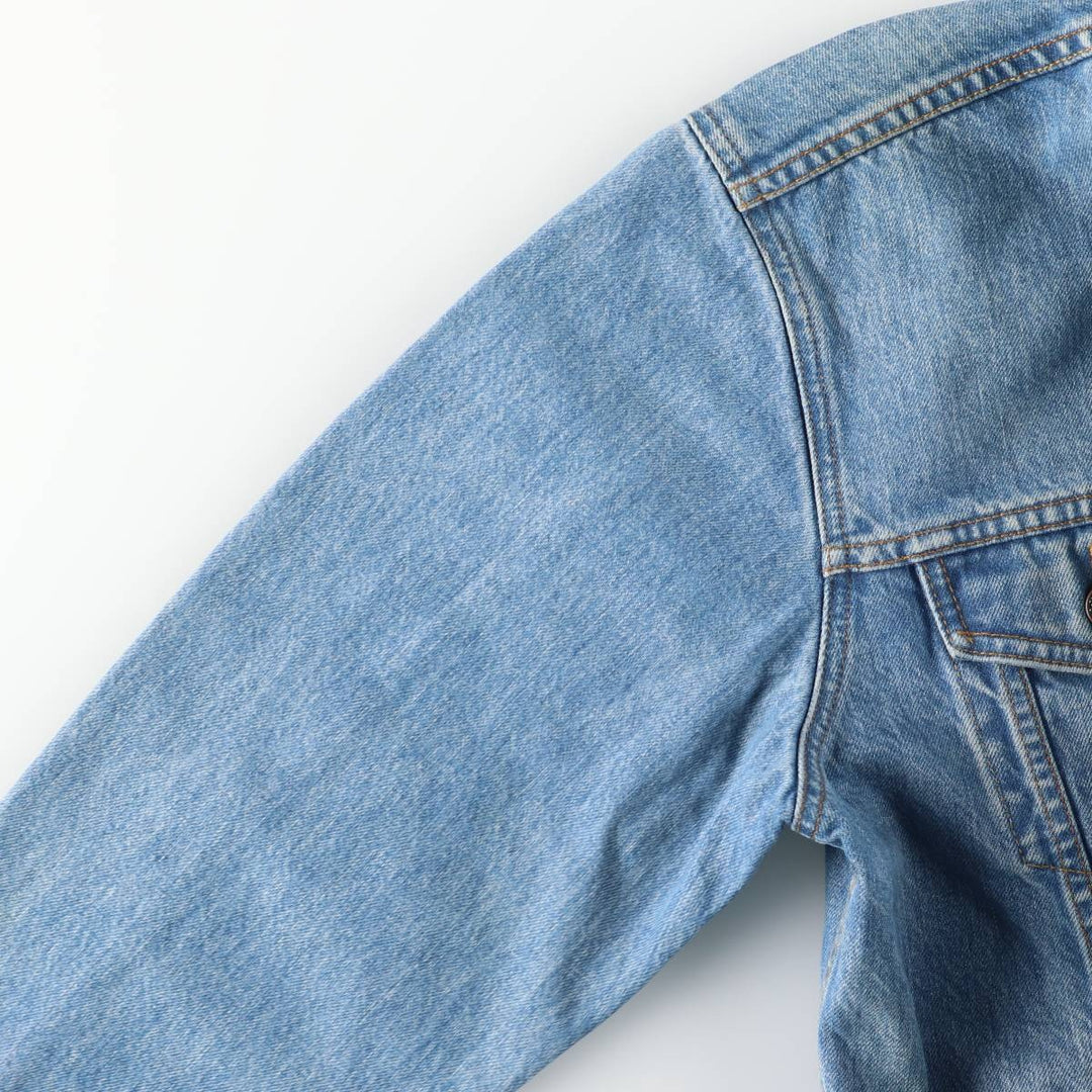 Levi's denim jacket, denim jacket, men's size L cotton blue type Vintage Second Hand