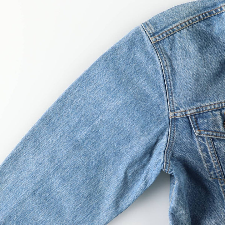 Levi's denim jacket, denim jacket, men's size L cotton blue type Vintage Second Hand