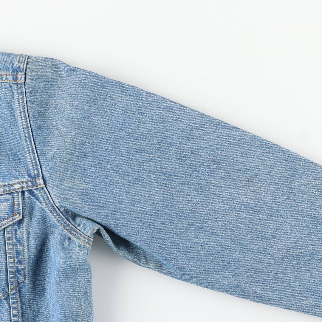 Levi's denim jacket, denim jacket, men's size L cotton blue type Vintage Second Hand