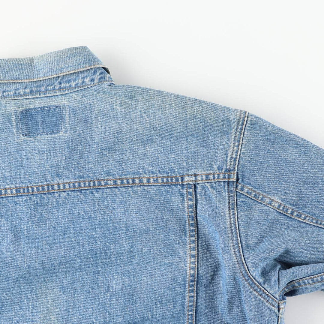 Levi's denim jacket, denim jacket, men's size L cotton blue type Vintage Second Hand