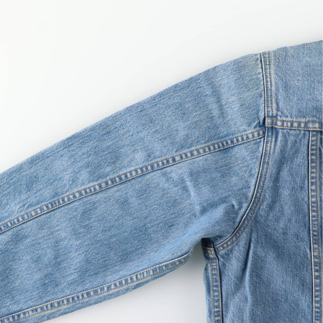 Levi's denim jacket, denim jacket, men's size L cotton blue type Vintage Second Hand