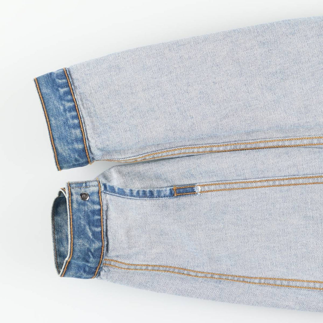 Levi's denim jacket, denim jacket, men's size L cotton blue type Vintage Second Hand