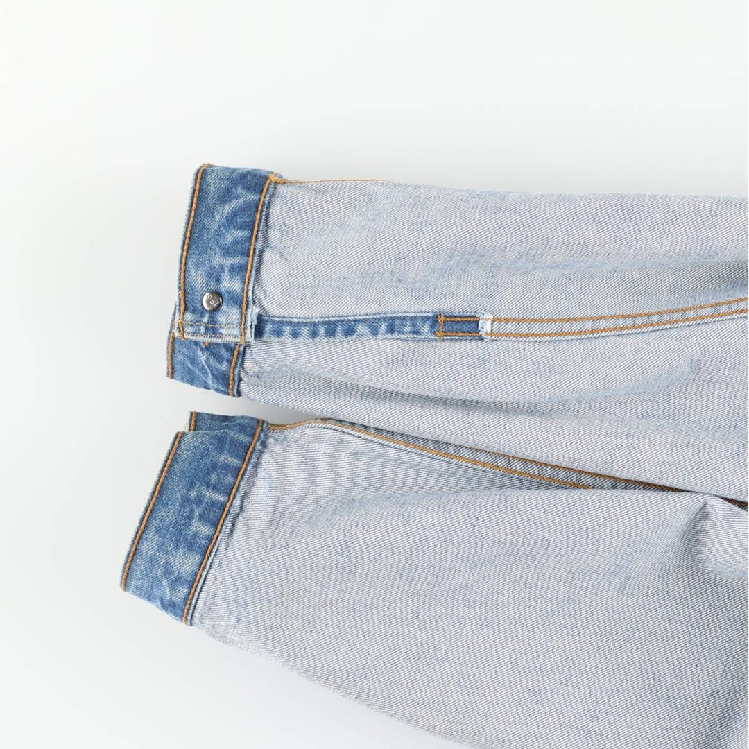 Levi's denim jacket, denim jacket, men's size L cotton blue type Vintage Second Hand