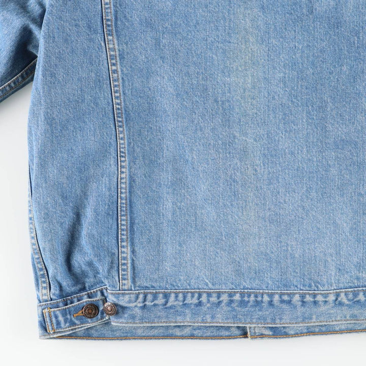 Levi's denim jacket, denim jacket, men's size L cotton blue type Vintage Second Hand
