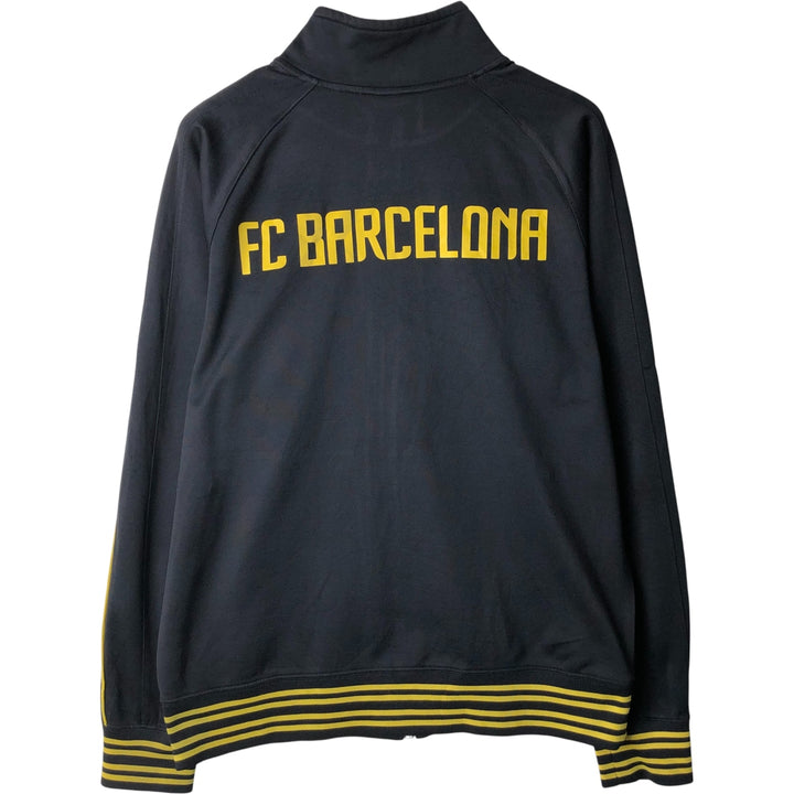 Nike LA LIGA FC BARCELONA Jersey Track Jacket Men's M polyester black type Vintage Second Hand