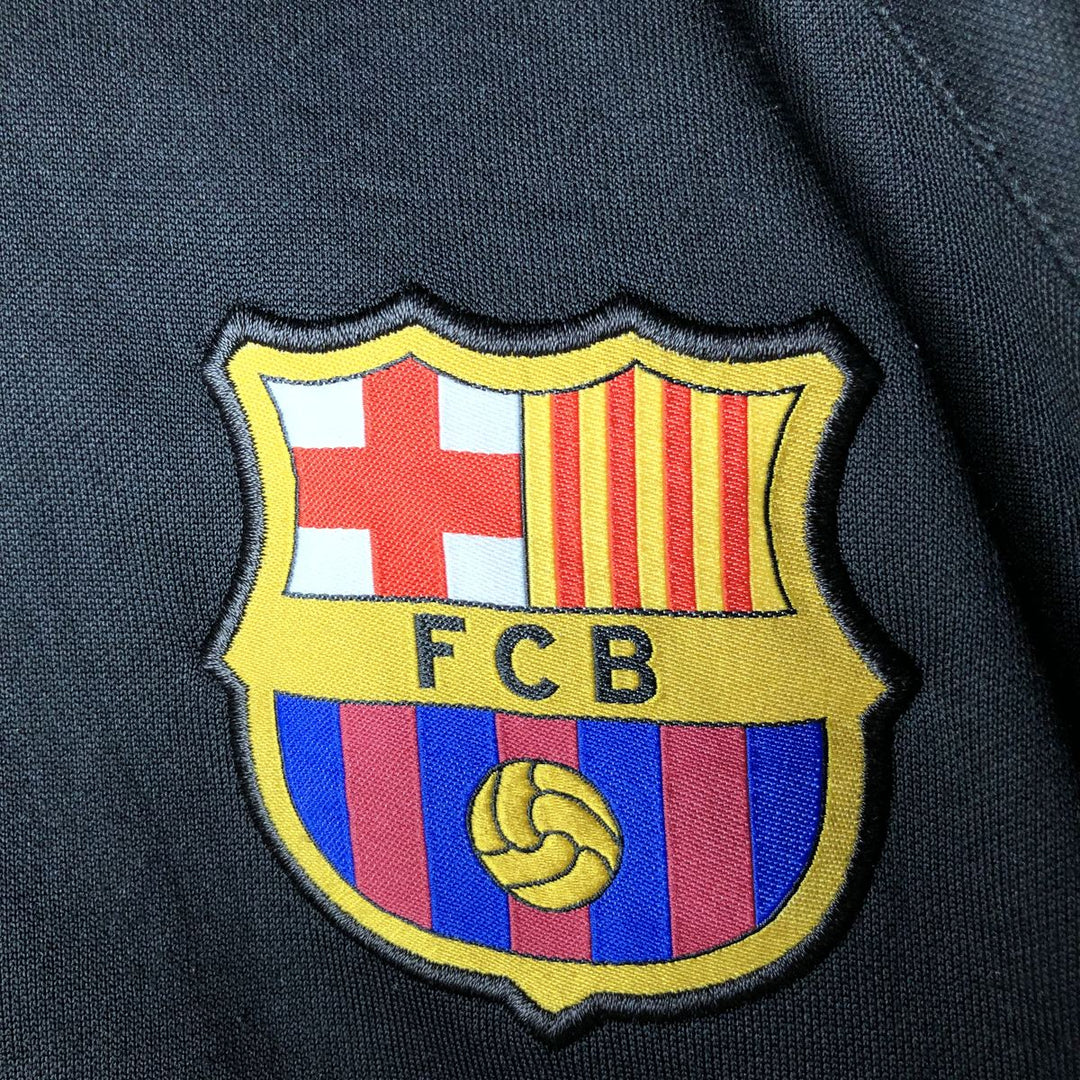 Nike LA LIGA FC BARCELONA Jersey Track Jacket Men's M polyester black type Vintage Second Hand