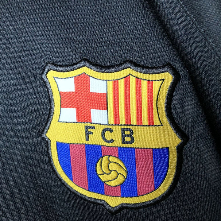 Nike LA LIGA FC BARCELONA Jersey Track Jacket Men's M polyester black type Vintage Second Hand