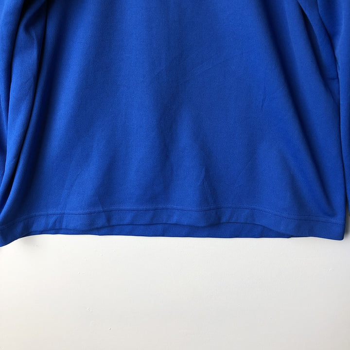 90s-00'S Vintage Puma Italy National Team Half-Zip Jersey Pullover, Men's Size Medium polyester blue type Vintage Second Hand