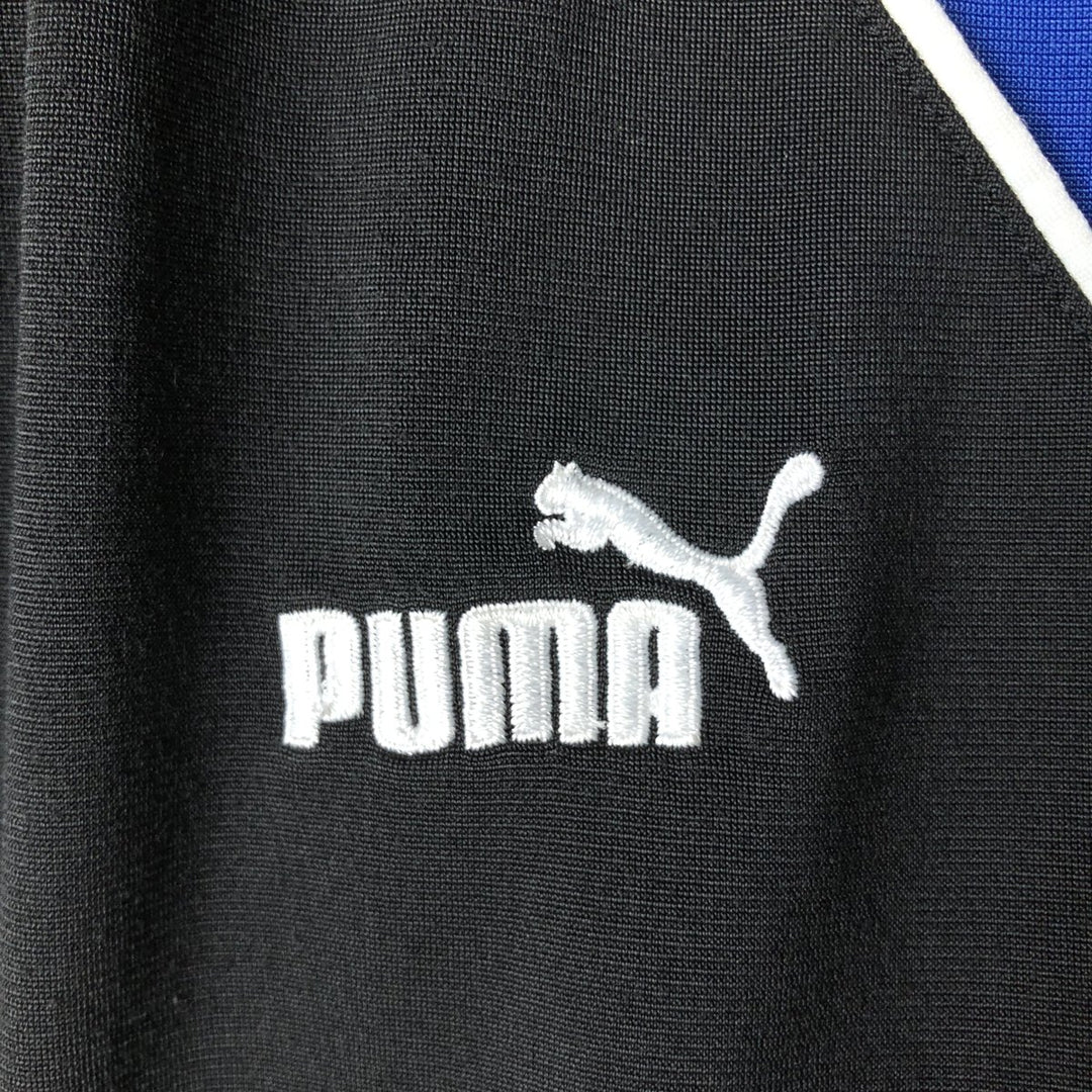 90s-00'S Vintage Puma Track Jacket, Men's Size Medium polyester black type Vintage Second Hand