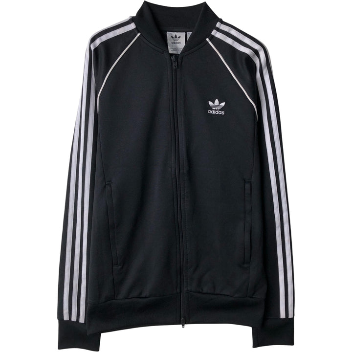 Adidas Originals Jersey Track Jacket Men's M recycled polyester black type Vintage Second Hand