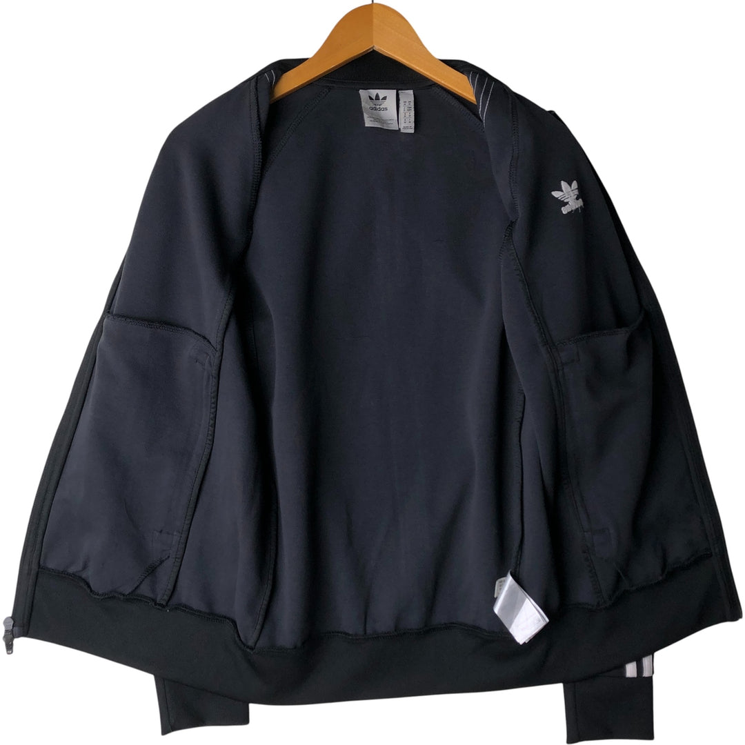 Adidas Originals Jersey Track Jacket Men's M recycled polyester black type Vintage Second Hand